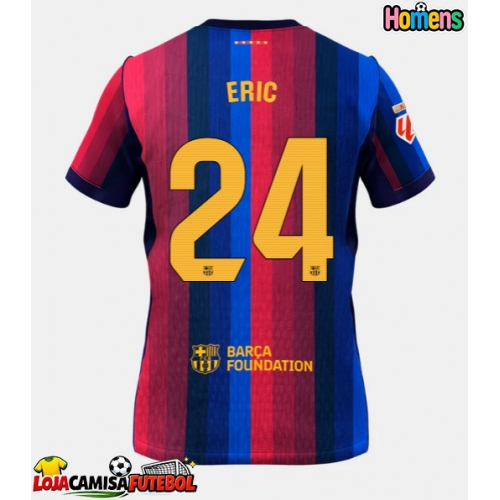 Camisa de Futebol Barcelona Eric Garcia #24 Equipamento Principal 2026-27 Manga Curta